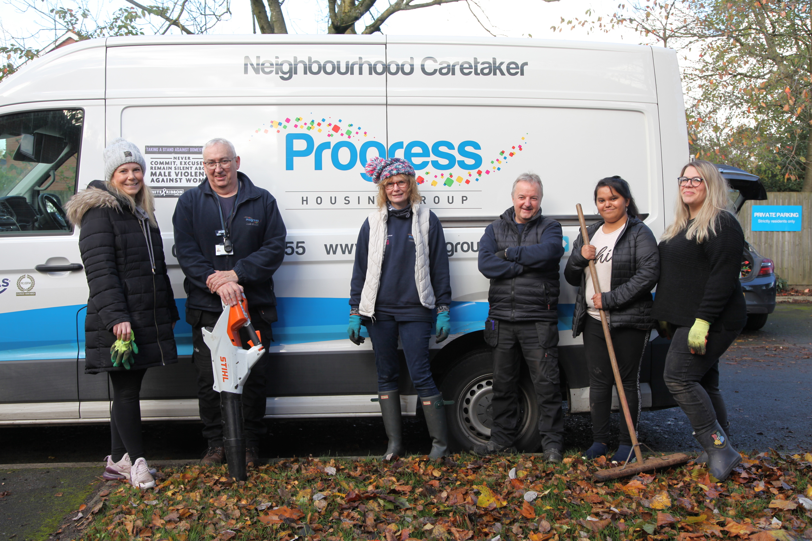 Bulb planting at Sollam, Bamber Bridge