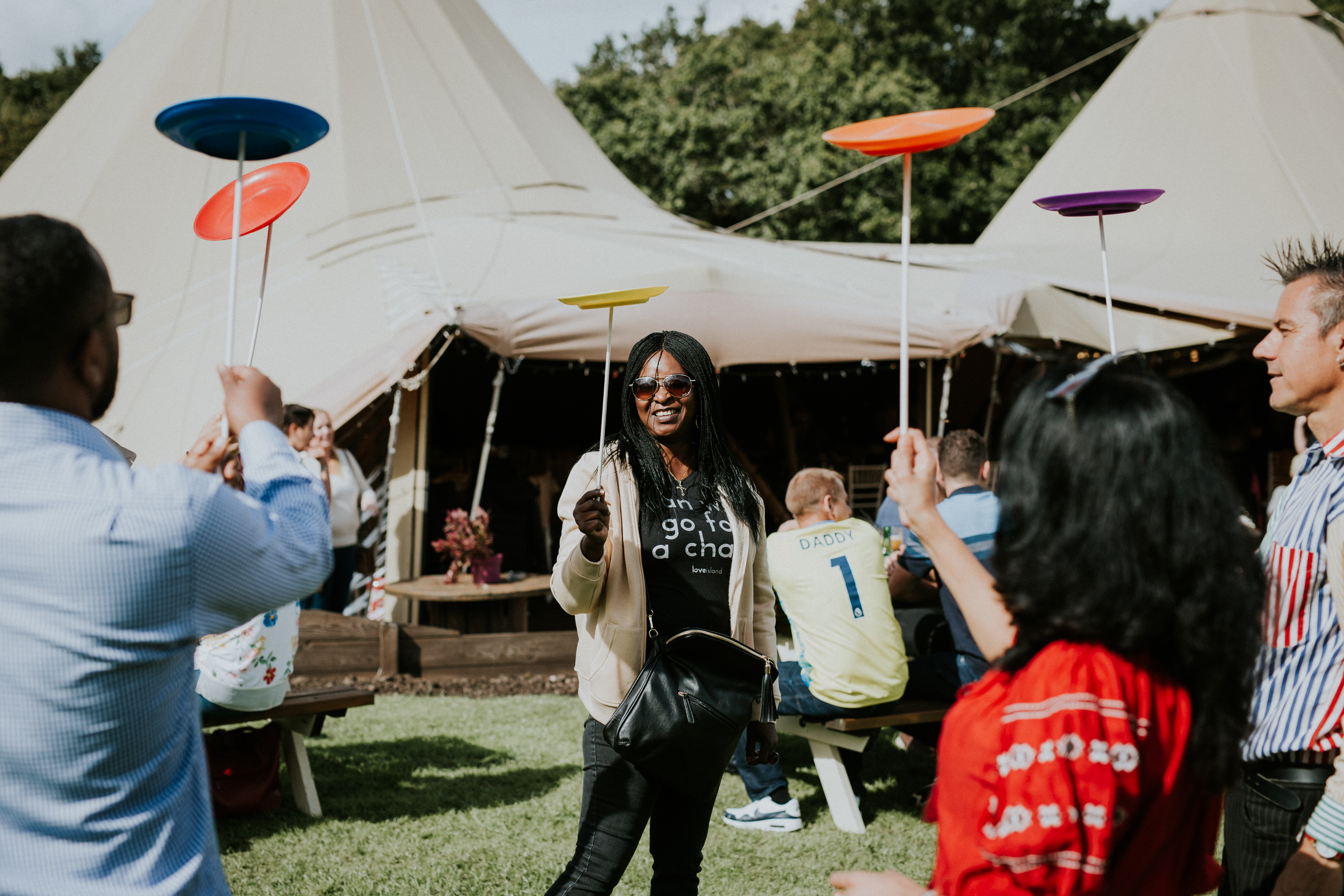 Spinning plates at the summer social